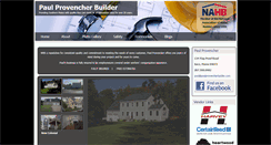 Desktop Screenshot of paulprovencherbuilder.com